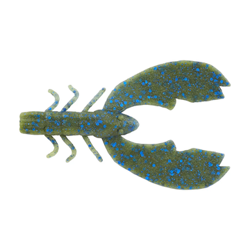 Berkley PowerBait® MaxScent Chigger Craw 4in Green Pumpkin 7ct