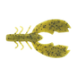Berkley PowerBait® MaxScent Chigger Craw 4in Pumpkin Green Fleck 7ct