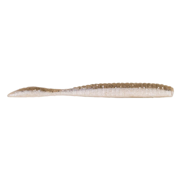 Berkley PowerBait® MaxScent Flat Worm 3.6in Black Shiner 10ct