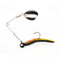 Johnson Beetle Spin®1/32oz Black Yellow Stripe/Red Belly