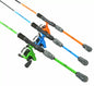 Okuma X-Otic 56L Spinning Combo w/20-Size Reel: Neon Orange