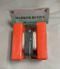 FJ Neil Marker Bouy H-Type Bright Red 75 Cord 6oz lead 2pk
