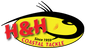 H&H Cajun Grub Spin 1/32 Nickle -Nat.Shad 12/Card