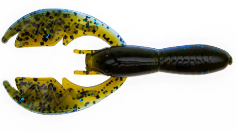 NetBaitBF Baby Paca Craw 3.75in Green Pumpkin Magic 9ct