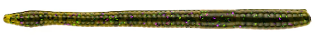NetBaitBF Finesse Worm 4.75in Red Bug 20ct