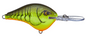 Rapala DT Series 10 3/5oz 2.25in Chartreuse Rootbeer Crawdad