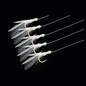 Mustad Sabiki Fish N Feather Bait Rig w/Green Head 22lb Size 2