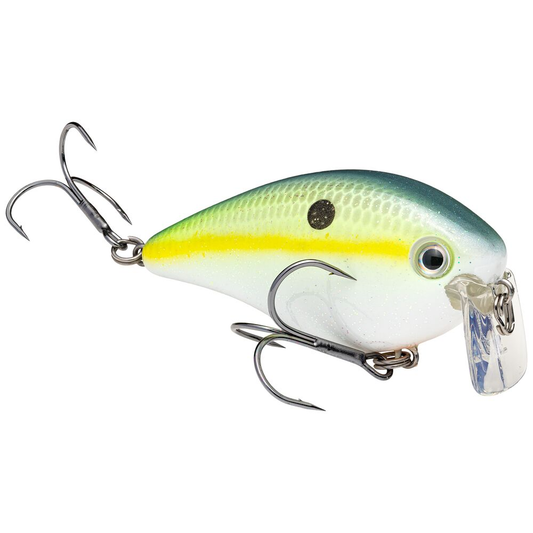Strike King Series KVD Series Wait Bait 2.5 3/8 oz. Chartreuse Sexy Shad