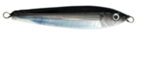 P-Line Laser Minnow 3/4 Black Shad