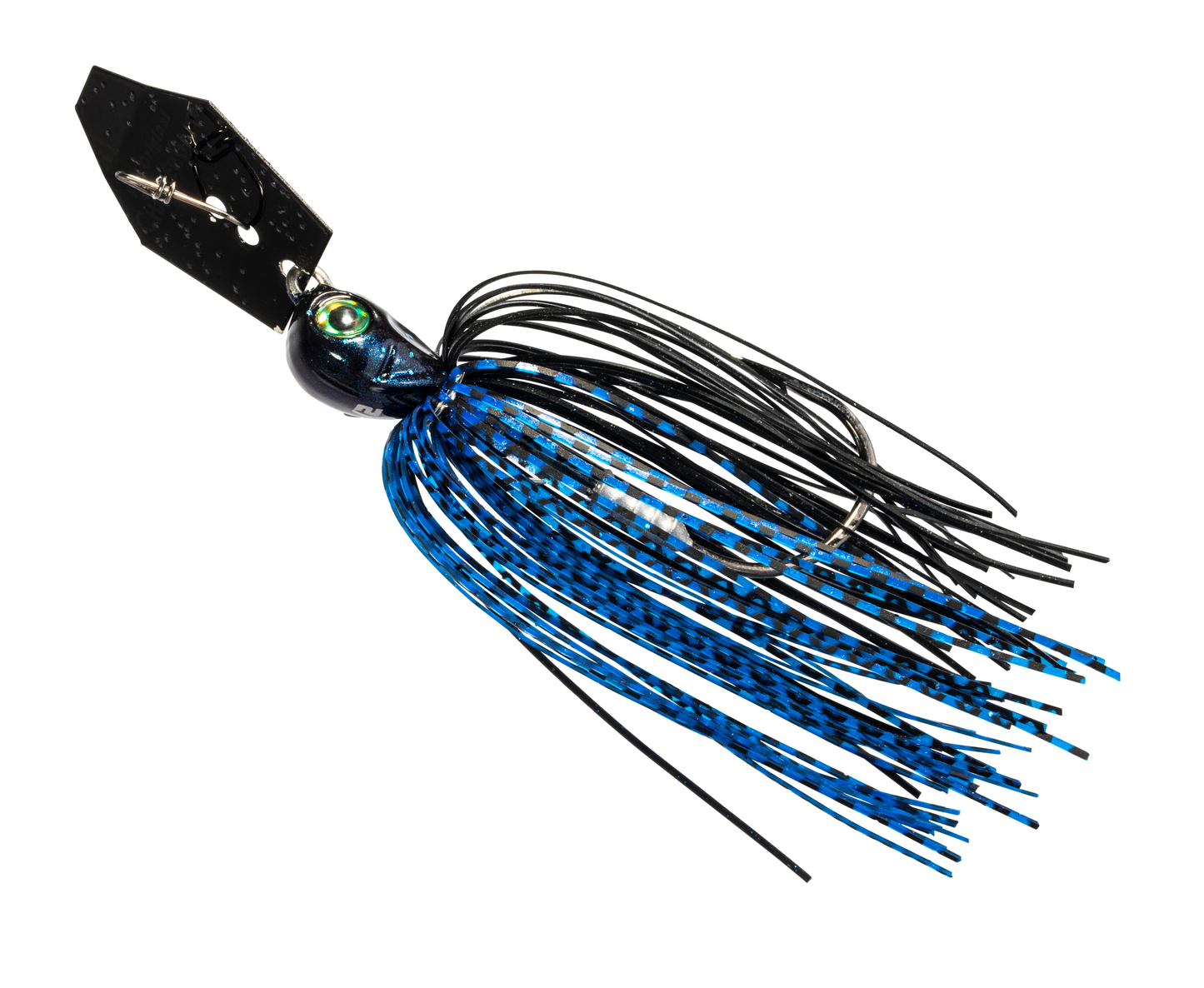 Z-MAN Tungsten Chatterbait Elite  EVO 1/2 oz. Black/Blue