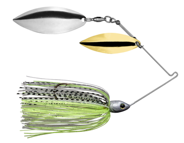 Strike King Tour Grade Spinnerbait 3/4 oz (Willow/Willow) - Spot Remover