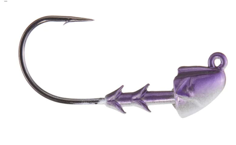 Buckeye The Shocker Swimbait Head 1 oz Shad 2pk.