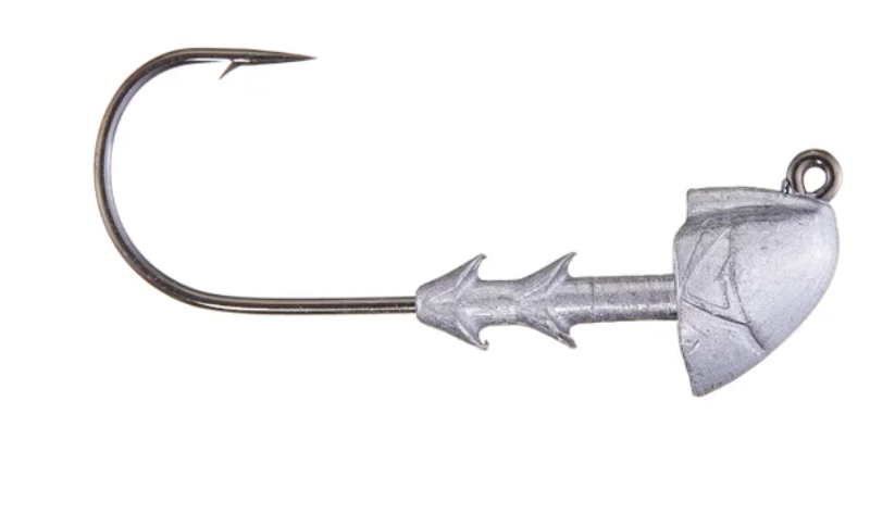 Buckeye The Shocker(Swimbait Head - Light Wire) 1/8 oz Unpainted 3pk.