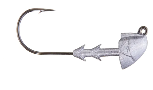 Buckeye The Shocker(Swimbait Head - Light Wire) 1/8 oz Unpainted 3pk.