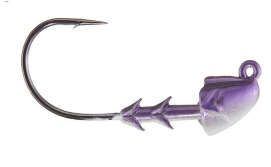 Buckeye The Shocker Swimbait Head 3/16 oz Shad 3pk.