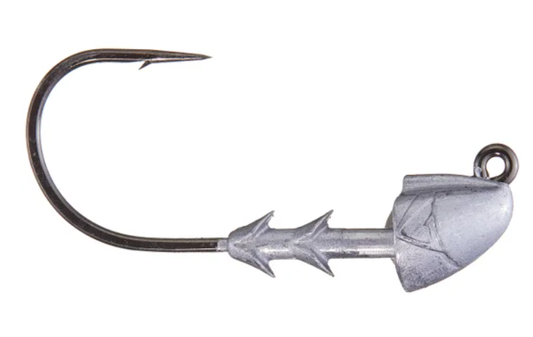 Buckeye The Shocker Swimbait Head 1 oz Unpainted 2pk.