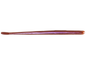 Robo Worms 6in Straight Tail Worm 10 Pk OxbloodRed Flake