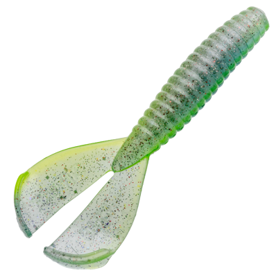 Strike King Rage Twin Tail Menace Grub 4in 8ct Sexy Shad 2.0