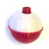 Eagle Claw Float Red/White Snap-on 50ct 11/2in