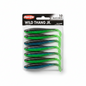 Strike King Wild Thang Jr 10ct Black Neon
