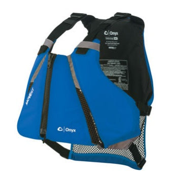 Onyx General Boating Vest Movevent Curve Blue M/L