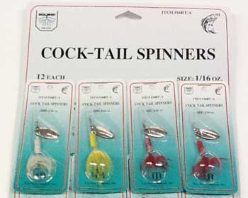 FJ Neil Cocktail Spinners 1/8oz Assorted