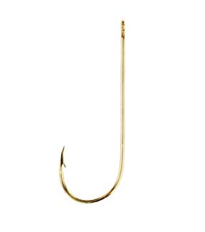Eagle Claw Gold Aberdeen Hook 10ct Size 2/0