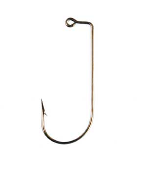 Eagle Claw Bronze Jig Hook 100ct Size 1/0