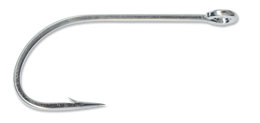 Mustad Pro Stinger Trailer Hook Nickle 5ct Size 2/0