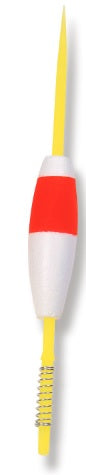 Betts Spring Stick Unweighted Pear 1.00" Red/White 50ct