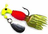 Blakemore Crappie Thunder 1/16 2ct Chartreuse/Orange/Chartreuse