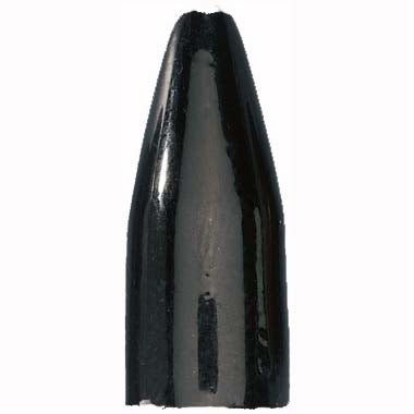 Bullet Weight Painted Worm Sinker Black 2ct 1/34oz