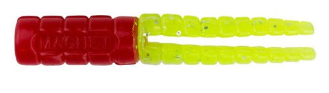 Leland Crappie Magnet 1.5" 15ct Red/Chartreuse Flash