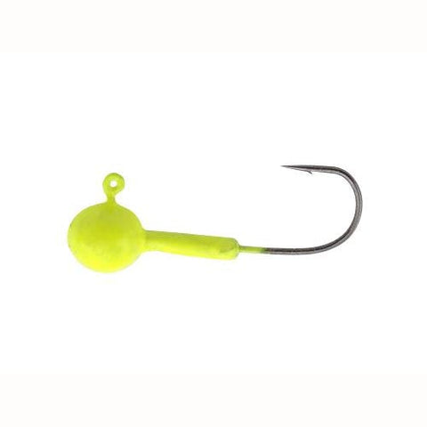 Crappie Magnet Double Cross Heads 5ct 1/8oz Chartreuse
