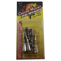 Leland Crappie Magnet Replacement Heads 5ct 1/8oz Nickle
