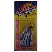 Leland Crappie Magnet Replacement Heads 5ct 1/8oz Unpainted