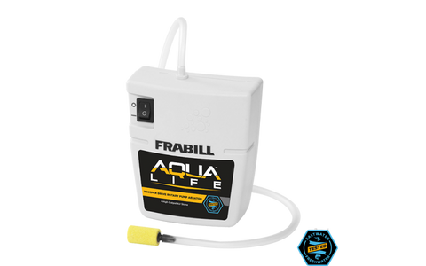 Frabill Aerator Whisper Quite Portable 15gal 2/D Battery
