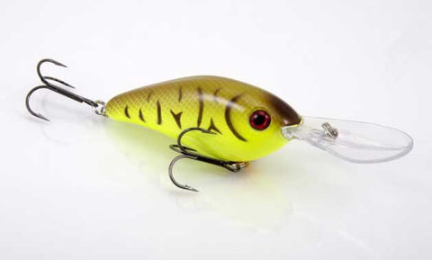 Strike King Series 6XD - 1oz Chartreuse Belly Craw