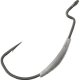 Eagle Claw Weighted Black Worm Hook 1/8oz 5ct Size 4/0