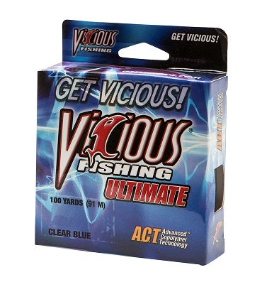 Vicious Ultimate Clear/Blue 100yd 20lb