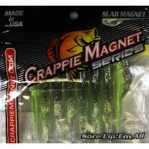 Leland Slab Magnet 1.5" 8ct Chartreuse